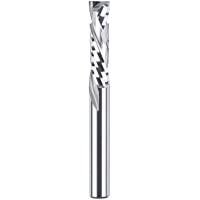 SpeTool Up&amp-Down Brocas de Enrutador en Espiral Vástago de 8 mm Corte de 8 mm x 32 mm Bit de Compresión HRC55 Molino de…